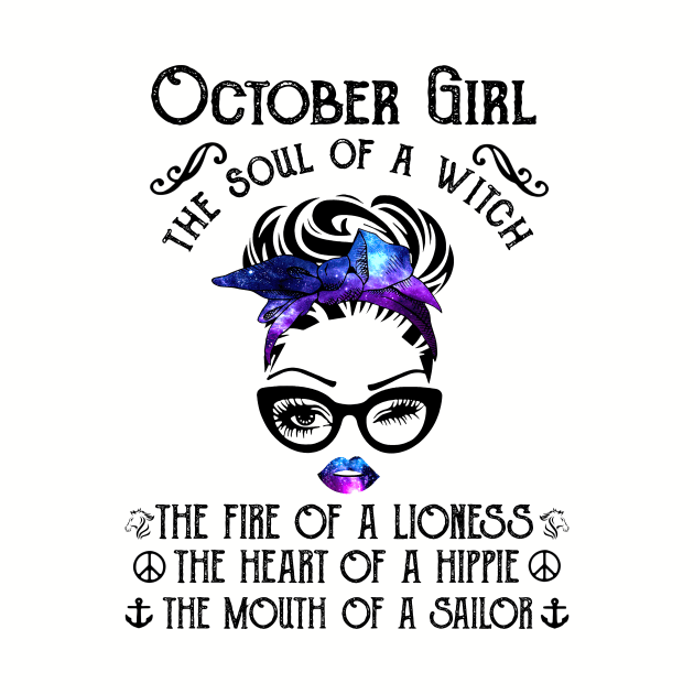 October Girl The Soul Of A Witch The Fire Of Lioness by Vladis