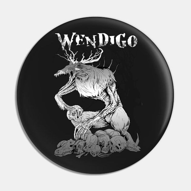 The Wendigo Pin by RatKingRatz