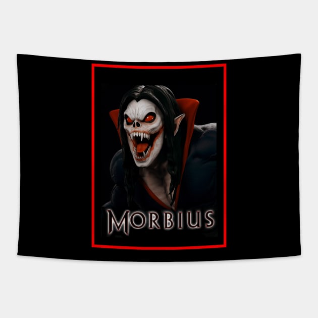 The Living Morbius Vampire Tapestry by venusblack