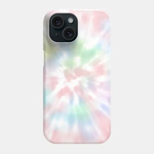 Rainbow Pastel Tie Dye Phone Case