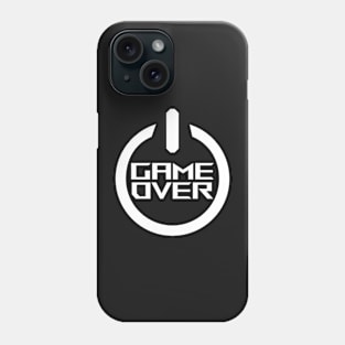 Game Over White Phone Case