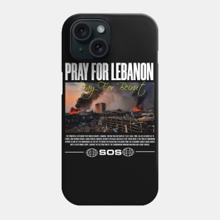 Pray For Lebanon Phone Case