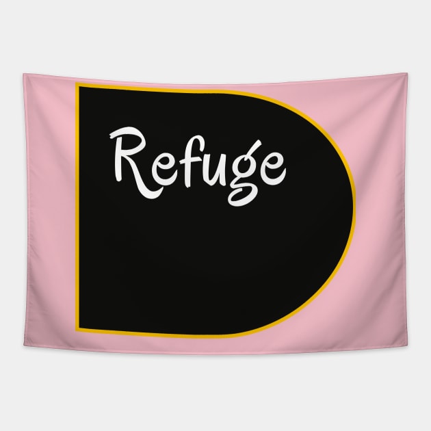 Refuge Tapestry by artist369