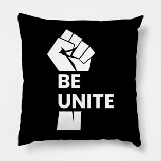 be unite motivational typography design Pillow