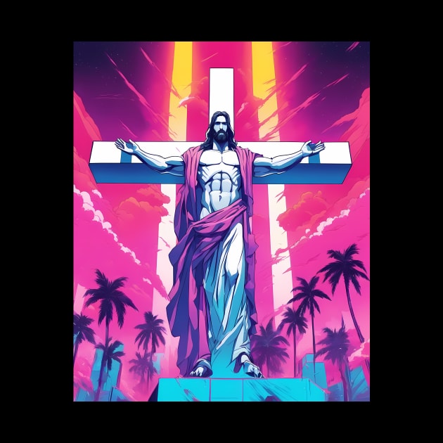 Crucifixion of Jesus Christ by animegirlnft