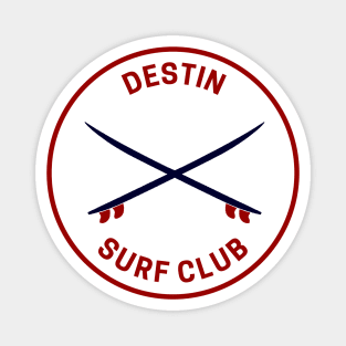 Vintage Destin Florida Surf Club Magnet