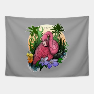 Flamingo Tapestry