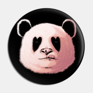 Panda in Love Pin