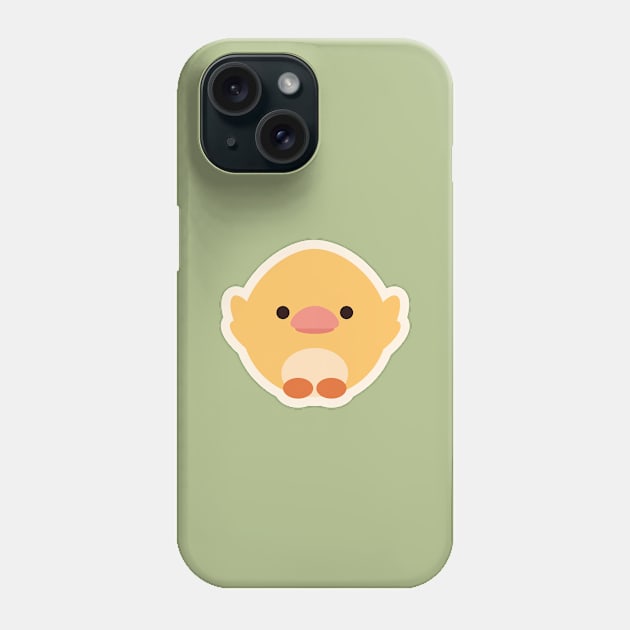 Yellow chicken Phone Case by lucky-artisan