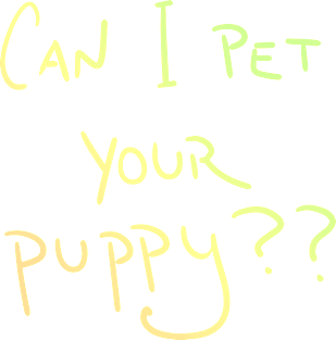 Can I Pet Your Puppy?? Magnet