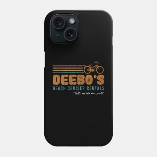 Deebo's Beach Cruiser Rentals Vintage Phone Case