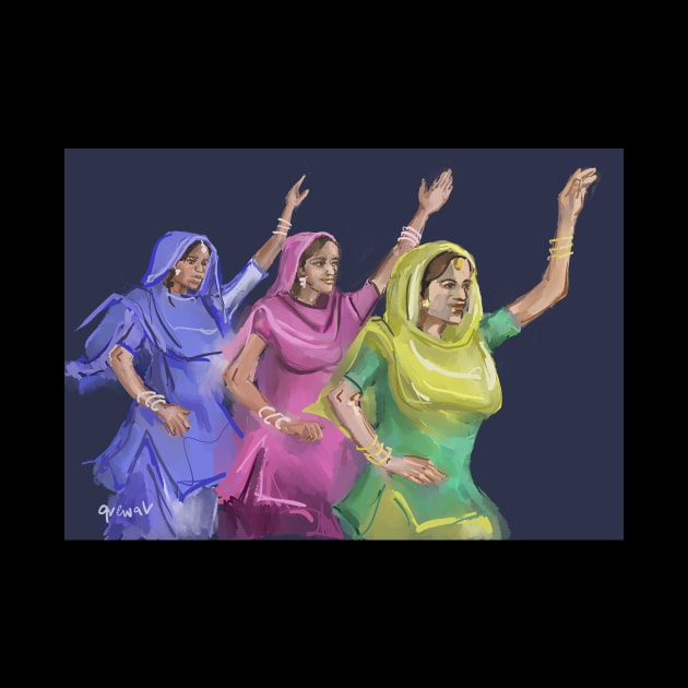 Punjabi girls celebrate by sukhpalgrewal