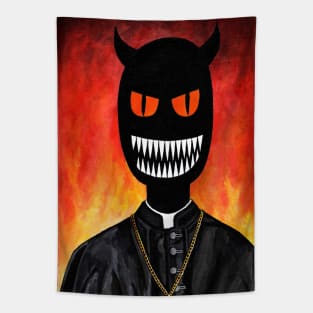 PRIEST FROM HELL Tapestry