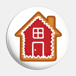Christmas Ginger House Cookie Pin