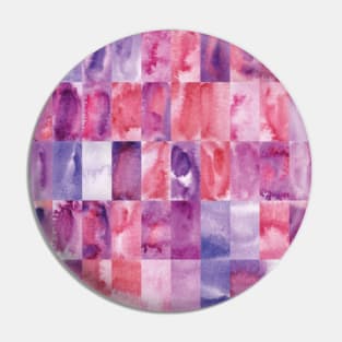 Abstract Minimal Purple Watercolour Mosaic Collage. Pin