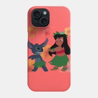 Lilo and Stitch (colored) Phone Case