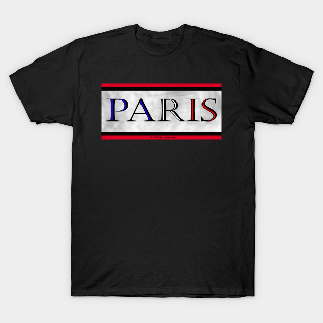 Paris France Logo design t shirt - Paris France - T-Shirt | TeePublic
