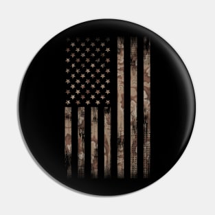 Camo Flag Pin