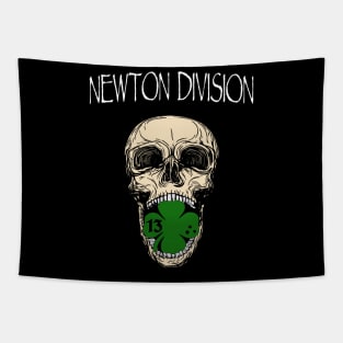 Newton Division Skull Tapestry