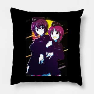 Girls und Panzer - Maho Nishizumi and Miho Nishizumi Pillow