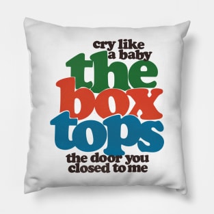 The Box Tops Pillow