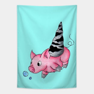 Orthoceras Piggy Tapestry