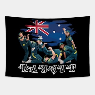 RayGun B Girl Tapestry
