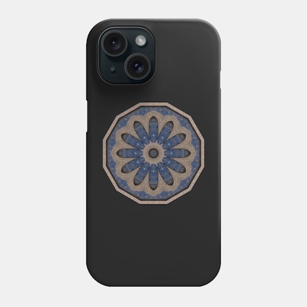 The Wooden Box Mandala Phone Case by machare