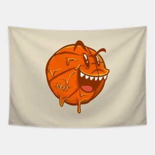 Melted Basketball Tapestry