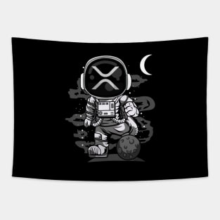 Astronaut Ripple XRP Coin To The Moon Crypto Token Cryptocurrency Wallet Birthday Gift For Men Women Kids Tapestry