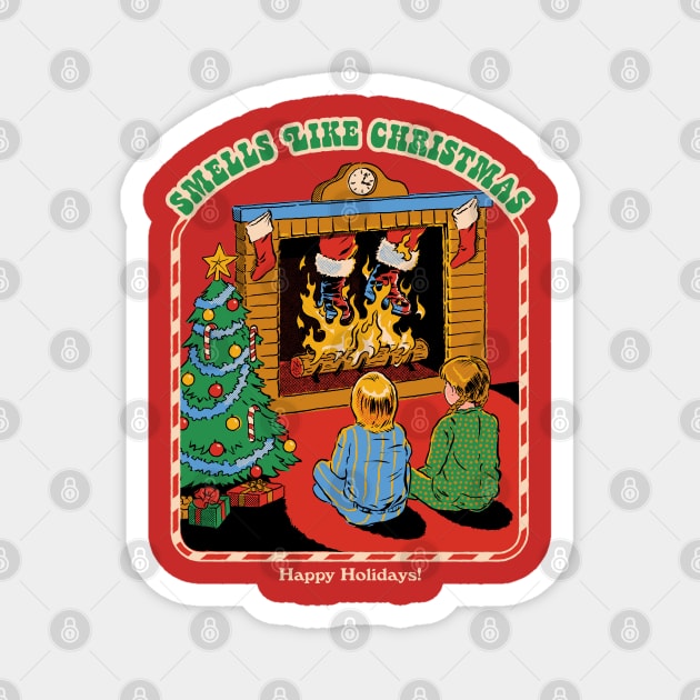 Smells Like Christmas Magnet by Steven Rhodes