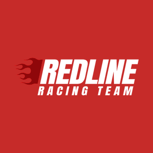 Redline Racing Team (Dark Red & White) T-Shirt