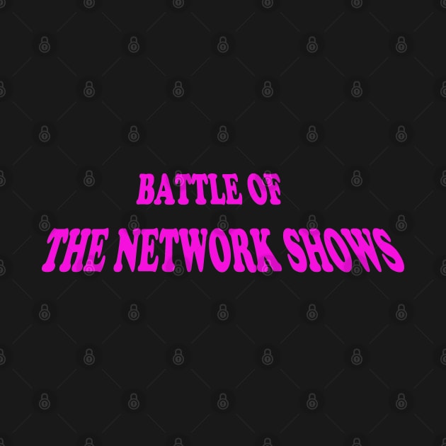 Battle of the Network Shows Logo Pink by Battle of the Network Shows