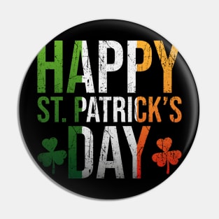 St. Patrick's Day - Happy Pin