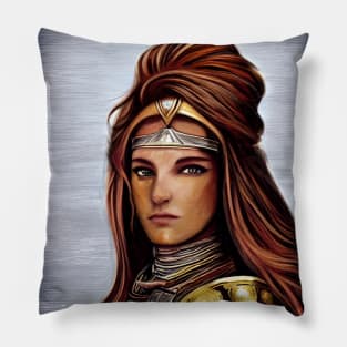 Warrior Woman Pillow