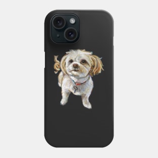 Cute Chi Poo Shi Tzu Sticker Phone Case