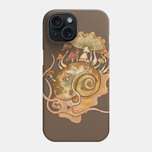 Shroom Snail Phone Case