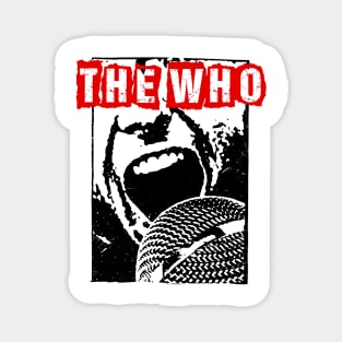 the who scream Magnet