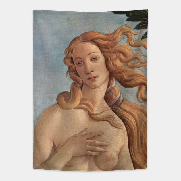 Birth of Venus by Sandro Botticelli Tapestry by MasterpieceCafe