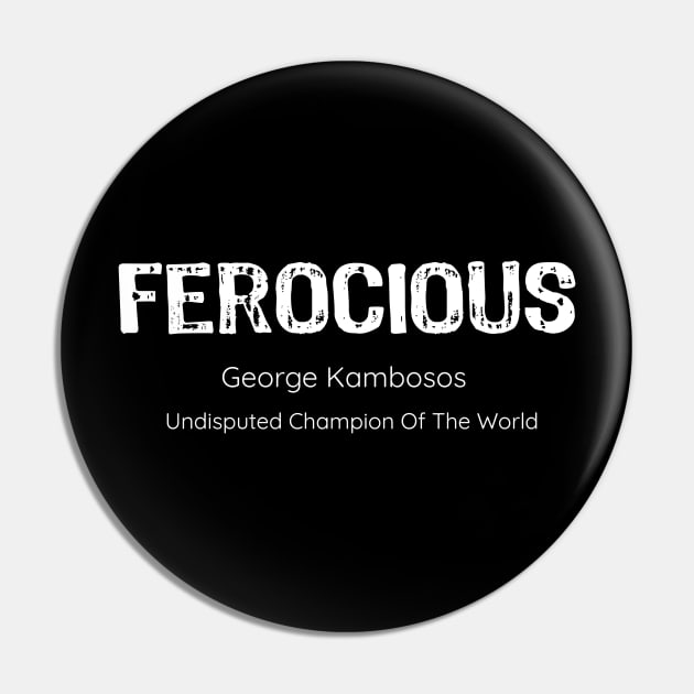 George Kambosos Jr is the New Undisputed Champion Of The World Pin by Yasna