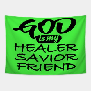 Healer Savior Friend by Lifeline Tapestry