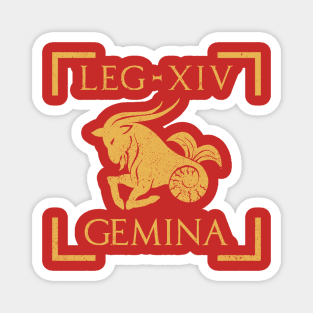 Legio XIV Gemina Capricorn Emblem Roman Legion Magnet