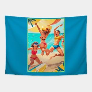 Summer Trip Tapestry