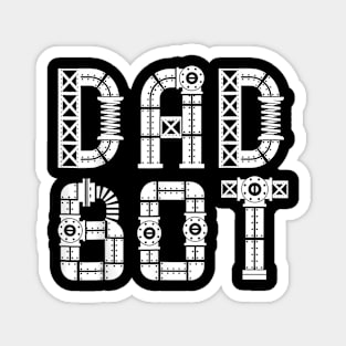 Matching Family Robot Father's Day Dad Bot Gifts Magnet