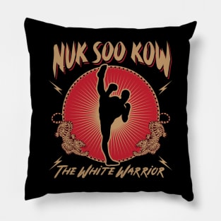 Nuk Soo Kow - The White Warrior Pillow