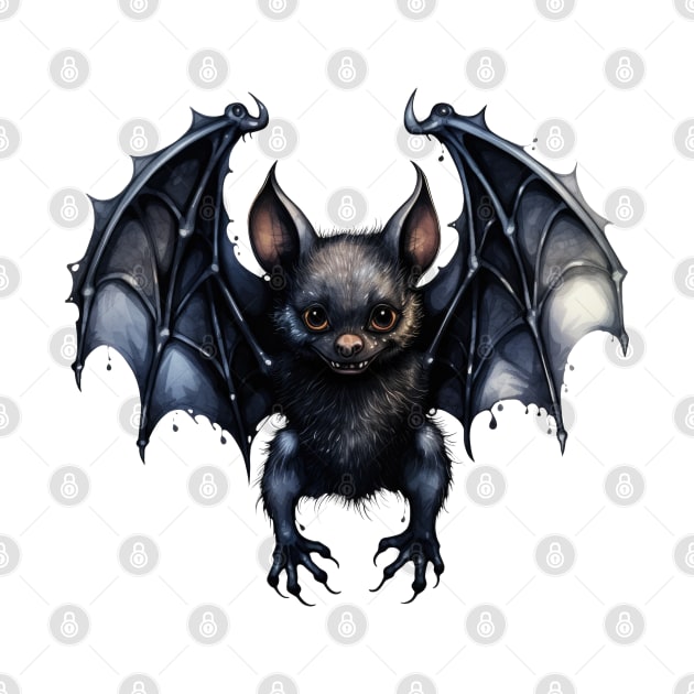 Halloween Goth Bat by Chromatic Fusion Studio