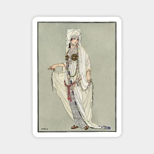 Art Nouveau gown, Carthaginian costume Magnet