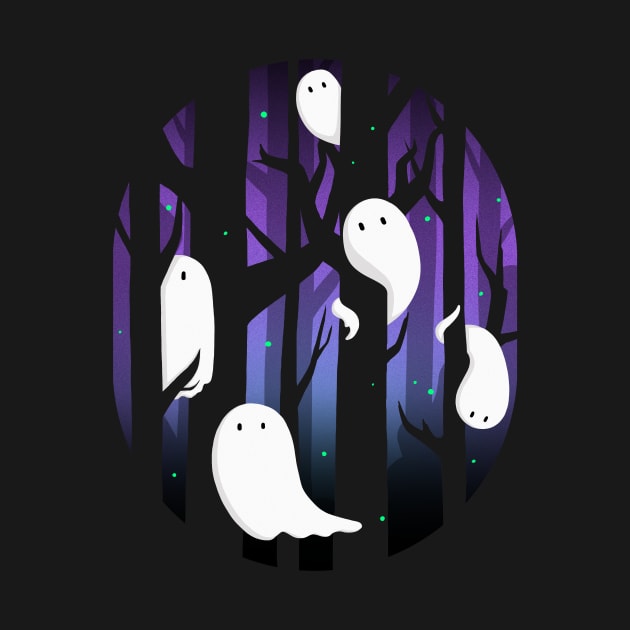 Ghosts in the Forest by perdita00