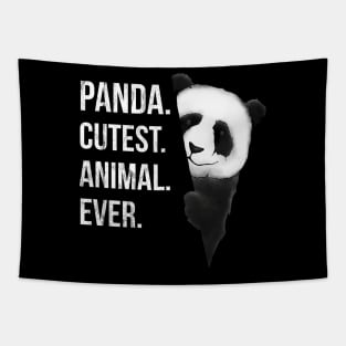 Panda. cute Animal Ever | Trendy Pandabear Artwork Tapestry