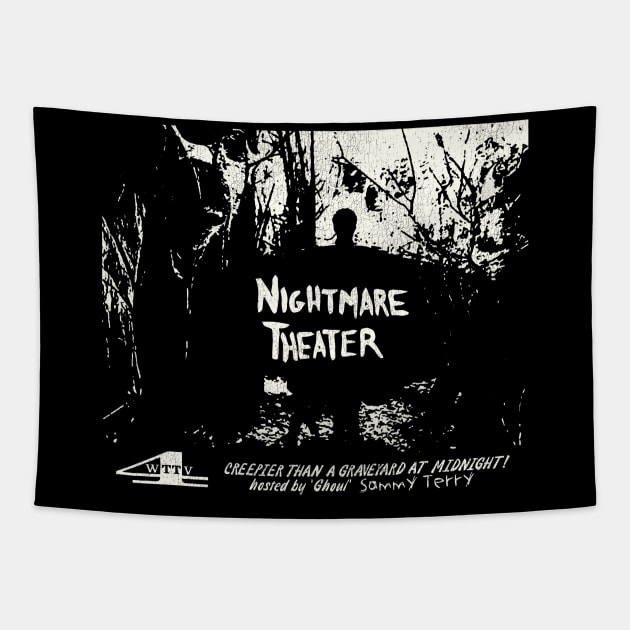 Nightmare Theater with Sammy Terry Tapestry by darklordpug